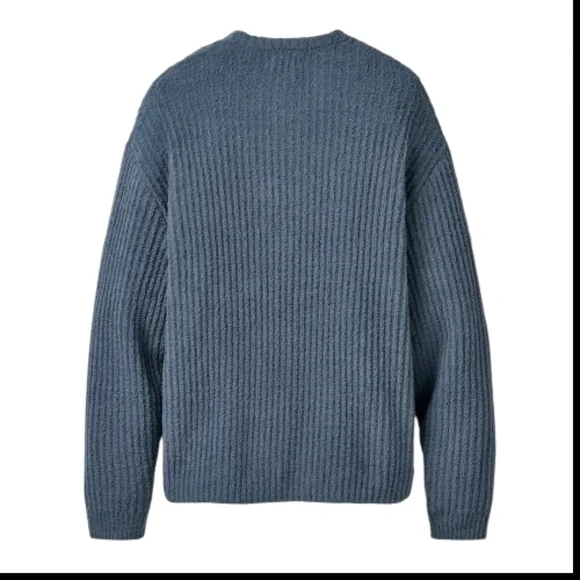 UGG Men's Textured Knit Ryatt Crew Rib Sweater L NWOT